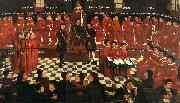 GOSSAERT, Jan (Mabuse) The High Council sdg oil painting on canvas